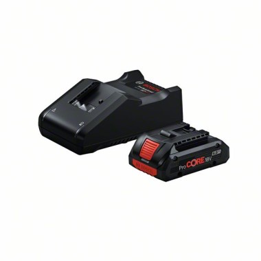 Bosch Starter-Set, 1 Akku ProCORE18V 4.0 Ah, Schnellladegerät GAL 18V-40 Professional 1600A01U7U